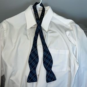 Men’s silk bowtie adjustable by Nicole Miller